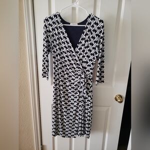 Gilli black and white tight at side size medium